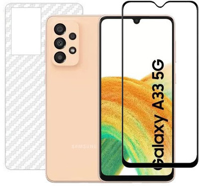 HOBBYTRONICS Front and Back Screen Guard for Samsung Galaxy A33, Samsung A33, Samsung A33 5G, Samsung Galaxy A33 5G(Pack of 1)