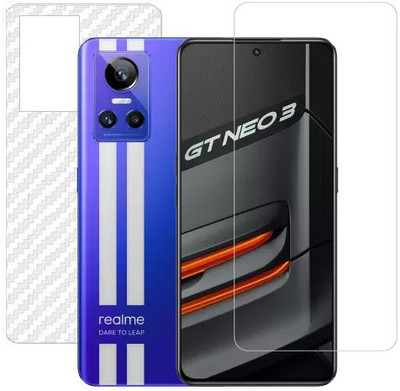HOBBYTRONICS Front and Back Screen Guard for Realme GT Neo 3(Pack of 1)