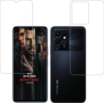 Vatsin Front and Back Screen Guard for Infinix Note 12 5G(Pack of 2)