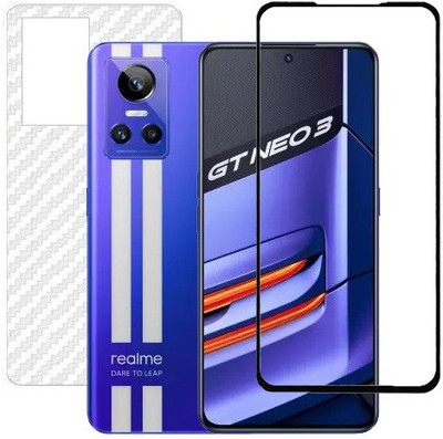 HOBBYTRONICS Front and Back Screen Guard for Realme GT Neo 3(Pack of 1)