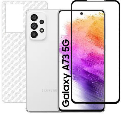 HOBBYTRONICS Front and Back Screen Guard for Samsung A73, Samsung Galaxy A73, Samsung A73 5G, Samsung Galaxy A73 5G(Pack of 1)