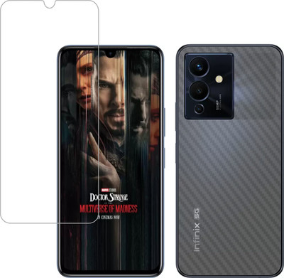 Ten To 11 Front and Back Tempered Glass for Infinix Note 12 Pro 5G(Pack of 2)