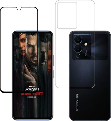 Vatsin Front and Back Tempered Glass for Infinix Note 12 5G(Pack of 2)