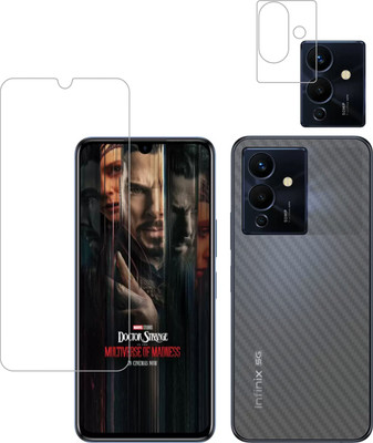Ten To 11 Front and Back Tempered Glass for Infinix Note 12 5G(Pack of 3)