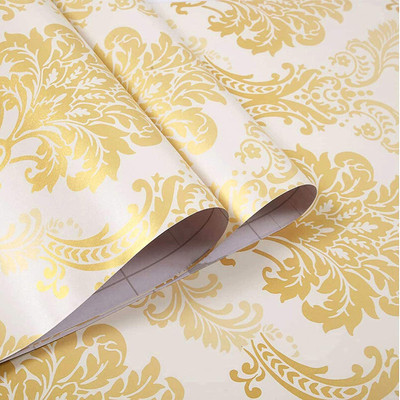 SIDDIVINAYAK CREATION Abstract White, Yellow Wallpaper(12 cm x 14 cm, Pack of 2)