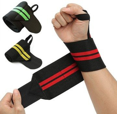 BQH Wrist Band for Gym | Hand Band with Adjustable Size | Pack of 1 | Fitness Wrist Support