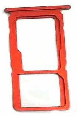 VRAVMO Sim Card Tray(Compatible With POCO F1 (ROSSO RED))