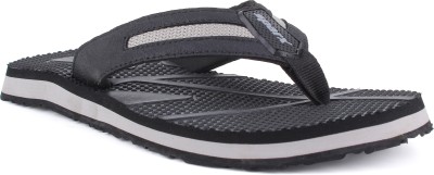 Sparx Men Flip Flops(Black , 6)