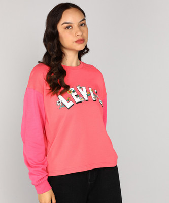LEVI'S Full Sleeve Printed Women Sweatshirt