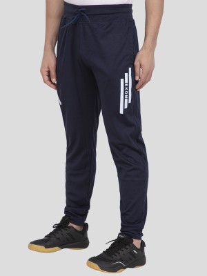 Ekom Printed Men Dark Blue Track Pants