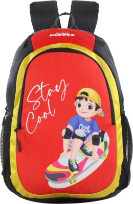 Mike Junior Stay Cool Backpack - Red 29 L Backpack(Red)