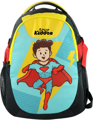 Mike Junior Champion School Backpack 19 L Trolley Backpack(Yellow)