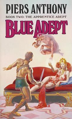 Blue Adept(English, Paperback, Anthony Piers)