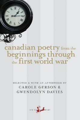 Canadian Poetry from the Beginnings Through the First World War(English, Paperback, unknown)
