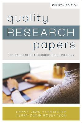 Quality Research Papers(English, Paperback, Vyhmeister Nancy Jean)