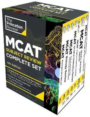 Princeton Review MCAT Subject Review Complete Box Set, 4th Edition(English, Paperback, Princeton Review)