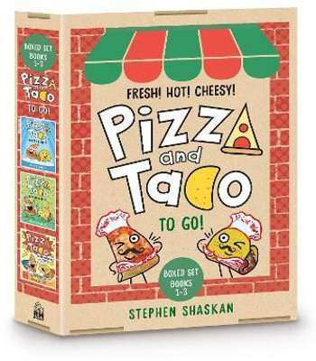 Pizza and Taco To Go! 3-Book Boxed Set(English, Hardcover, Shaskan Stephen)