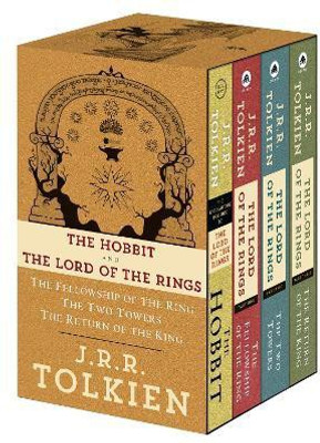 J.R.R. Tolkien 4-Book Boxed Set: The Hobbit and The Lord of the Rings(English, Paperback, Tolkien J.R.R.)