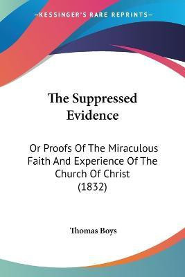 The Suppressed Evidence(English, Paperback, Boys Thomas)