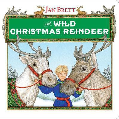 The Wild Christmas Reindeer(English, Board book, Brett Jan)