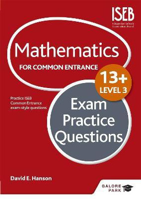 Mathematics Level 3 for Common Entrance at 13+ Exam Practice Questions (for the June 2022 exams)(English, Paperback, Hanson David)