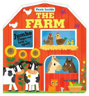 Peek Inside: The Farm(English, Board book, Davies Becky)