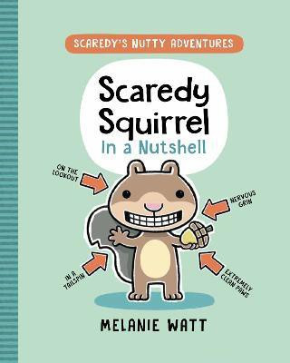 Scaredy Squirrel in a Nutshell(English, Hardcover, Watt Melanie)