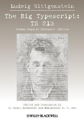 The Big Typescript(English, Paperback, Wittgenstein Ludwig)