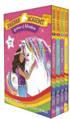 Unicorn Academy: Rainbow of Adventure Boxed Set (Books 1-4)(English, Paperback, Sykes Julie)