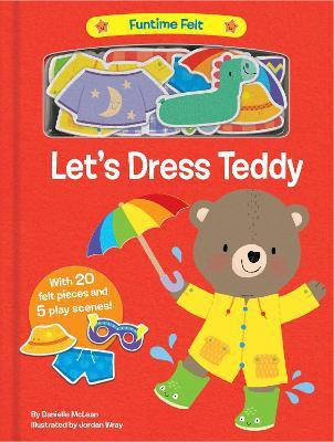 Let's Dress Teddy(English, Board book, McLean Danielle)