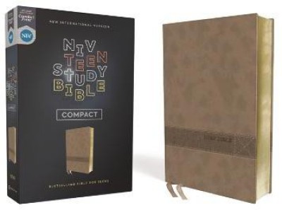 NIV, Teen Study Bible (For Life Issues You Face Every Day), Compact, Leathersoft, Brown, Comfort Print(English, Leather / fine binding, unknown)