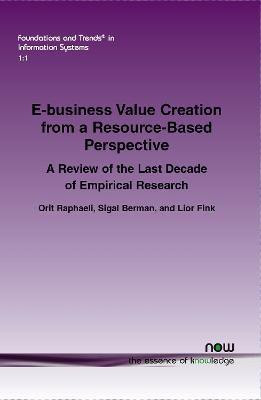 E-business Value Creation from a Resource-Based Perspective(English, Paperback, Raphaeli Orit)