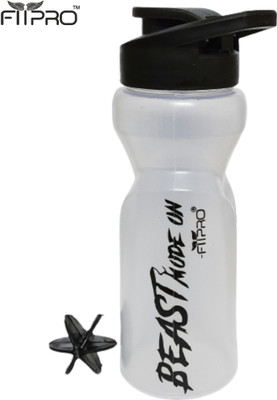 FitPro 500 ml Plastic Sipper(Pack of 1, White)