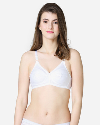 V Star Women Full Coverage Non Padded Bra(White)