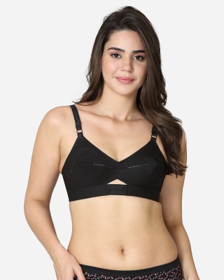 V Star Queen Women Balconette Non Padded Bra(Black)