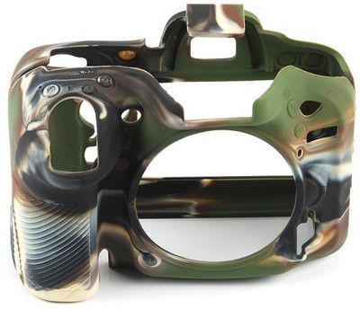 Axcess Silicon Cover For NIKN D7100 Camo  Camera Bag(Camo)