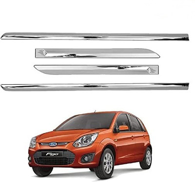 Bubu Car door side full chrome beading for Ford Figo car (set of 4) Car Beading Roll For Door(5 m)