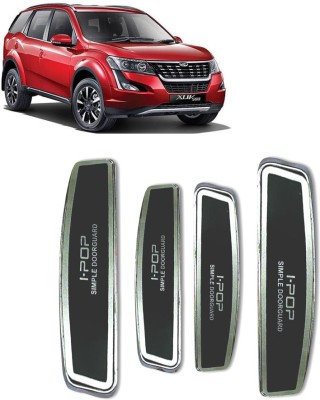 I-POP Plastic Car Door Guard(Black, Silver, Pack of 4, Mahindra, XUV 500)