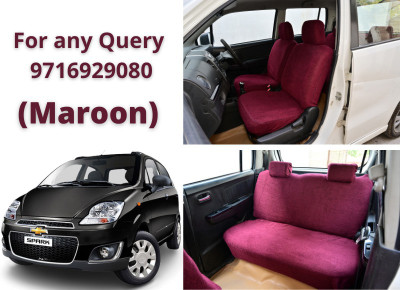 Atist Cotton Car Seat Cover For Chevrolet Spark(5 Seater)