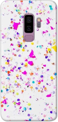 NDCOM Back Cover for Samsung Galaxy S9 Plus Pink Blue Pattern Printed(Multicolor, Hard Case, Pack of: 1)