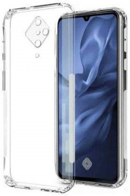 Spectacular ace Bumper Case for Vivo S1 Pro(Transparent, Grip Case, Silicon, Pack of: 1)
