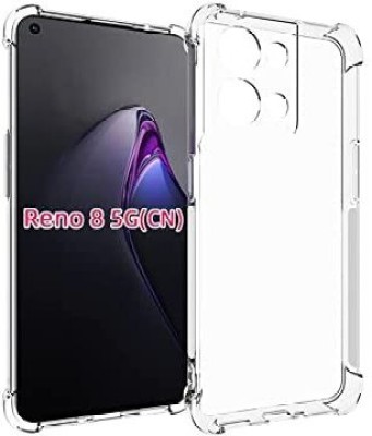 welldesign Bumper Case for OPPO Reno 8 5G, OPPO Reno 8, Reno 8 5G, Reno 8(Transparent, Shock Proof, Silicon, Pack of: 1)