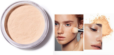 GABBU High Definition Loose Powder Soft Translucent Matte Coverage Compact(Beige, 12 g)