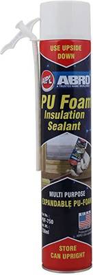 ABRO PUF-750 Multipurpose Expandable PU Foam Insulation Sealant Spray Crack Filler