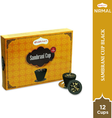 Shubhkart SAMBRANI CUP BLACK - 12 N Dhoop