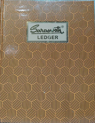SMKT Ledger Accounting Book Regular Cash Memo Unruled 240 Pages(Brown)