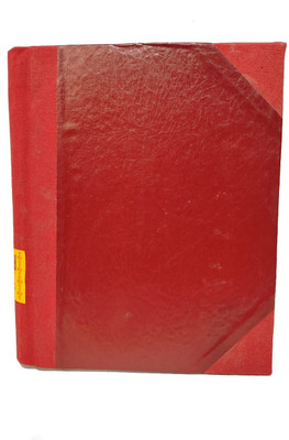 SMKT Ruled Register Regular Cash Memo Unruled 800 Pages(Red)