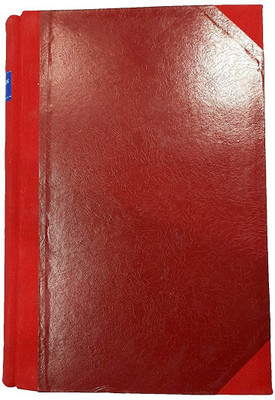 SMKT Ruled Register Big Size Regular Organizer Ruled 400 Pages(Red)