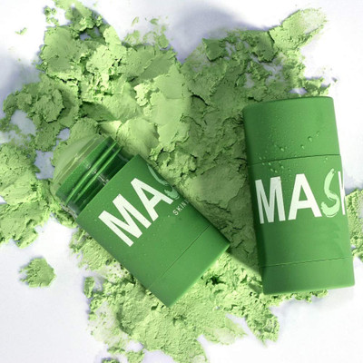 Yuency The green tea cleansing mask stick contains green tea(40 g)