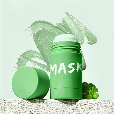 Emijun Green Tea Mud Mask Stick For All Skin Tone Face Shaping Mask(40 g)